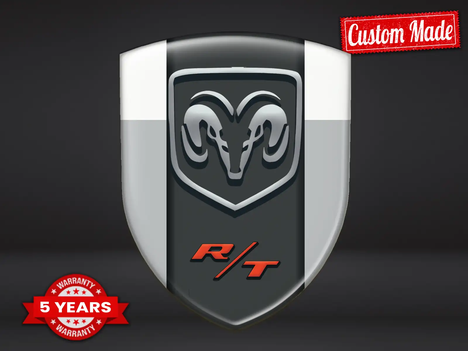 Dodge Etiquetas Negocio Resistentes Estilo Personalizables X